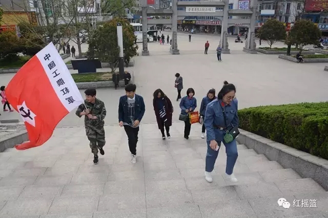 河北唐山媒体和红色旅游考察团,在红摇篮的陪同下进行了两天的红色采风之旅！